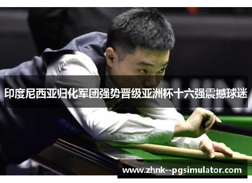 印度尼西亚归化军团强势晋级亚洲杯十六强震撼球迷